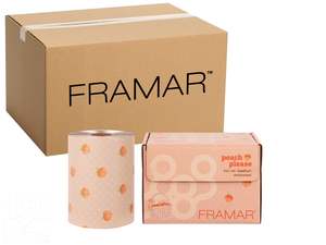 Framar Peach Please Embossed Roll Foil 97.5m (320ft) (12pc CARTON)