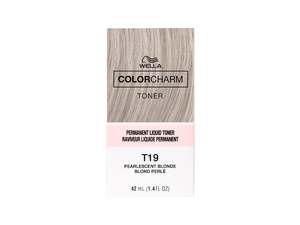 Toners: Wella Color Charm Liquid Toner #T19 Pearlescent Blonde