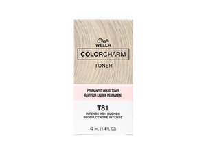 Wella Color Charm Liquid Toner #T81 Intense Ash Blonde