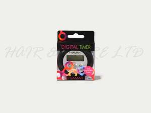 Timers: Framar Black Digital Timer