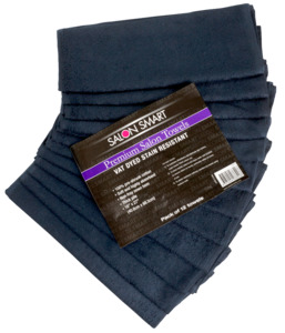 Products: Salon Smart Premium Black Towels 12PK