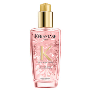 Oil: Kerastase Elixir Ultime L'Huile Rose Hair Oil For Coloured Hair 100ml