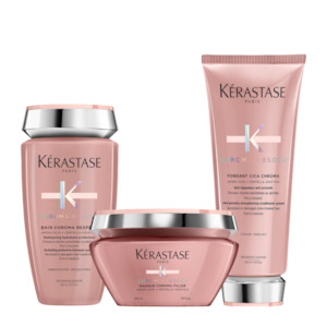 Masks: Kerastase Chroma Absolu Trio - For Coloured Hair