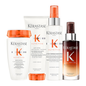 Kerastase Nutritive 4 Piece Routine Bundle - For Dry Hair