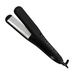 Straightening: Silver Bullet Keratin 230 Silver Titanium Wide Plate Hair Straightener