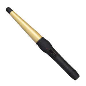 Waves: Silver Bullet Conical Curling Iron - Gold Ceramic Large 19mm - 32mm
