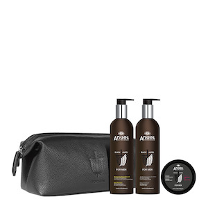 Men: Black Angel Hair Daily Shampoo + Daily Conditioner + Pomade Trio Gift Pack