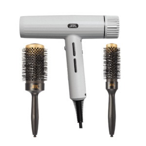 JRL 2020H Forte Pro Hair Dryer - Ghost White w 2 Free Brushes