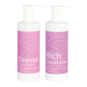 Conditioner: Clever Curl Rich Duo Bundle For Thick Hair