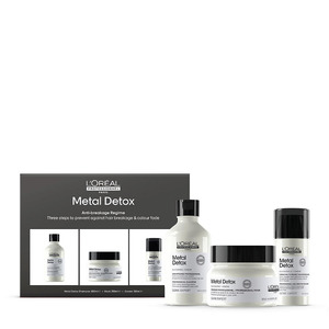 Shampoo Conditioner: L'Oreal Professional Metal Detox Trio Gift Pack