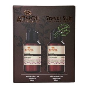 Angel En Provence Rose Elastic Curl Travel Duo 80ml