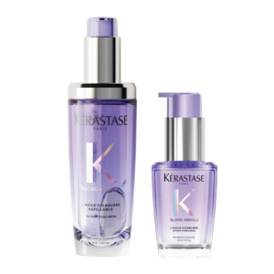 Styling: Kerastase Blond Absolu Hydrating Hair Oil Duo