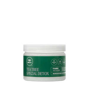 Dandruff Scalp Care: Paul Mitchell Tea Tree Special Detox Foaming Salt Scrub 184g