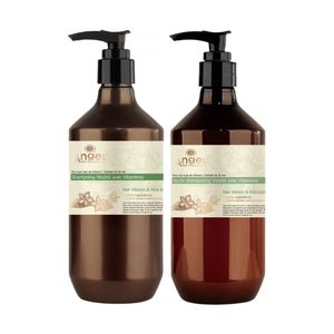 Angel: Angel HAIR VITAMIN & INCA INCHI OIL Shampoo & Conditioner 400ml Bundle
