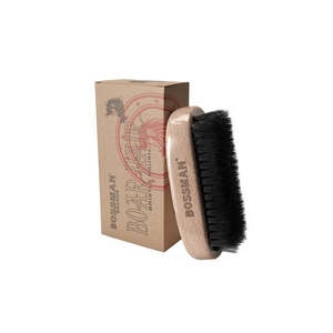 Bossman: Bossman Hand Held Boar and Nylon Bristle Brush