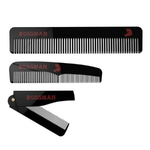Bossman 3 Acetate Comb Set