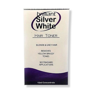 Brilliant Silver White: Brilliant Silver WHITE 15ml