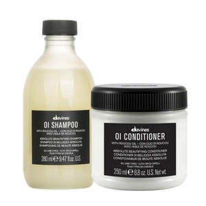 Davines: Davines Oi Shampoo & Conditioner Bundle