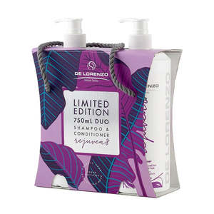 Haircare: De Lorenzo Instant Rejuven8 Shampoo & Conditioner 750ml