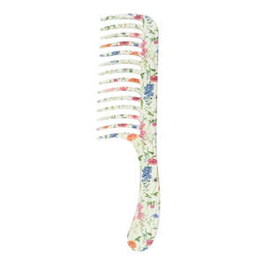Denman: Denman D28 Deluxe Floral Fantasies Wide Tooth Detangle Comb