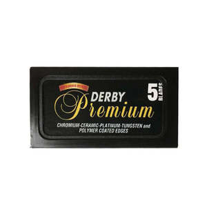 Derby Premium Razor Blades (5 pack)