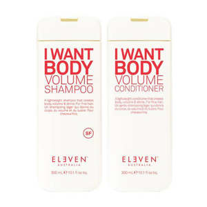 Eleven Australia: Eleven Australia I Want Body Volume Shampoo & Conditioner 300ml Bundle