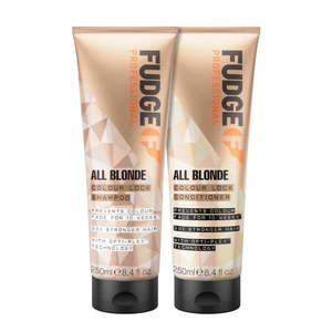 Fudge: Fudge ALL BLONDE Colour Shampoo & Conditioner 250ml Bundle