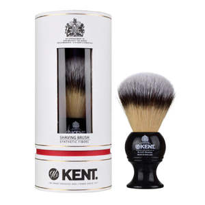 Kent: Kent Medium Synthetic Black Shaving Brush (BLK4S)