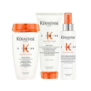 Kerastase: Kerastase Nutritive Bain Satin Lait Vital TRIO Bundle for Dry Hair