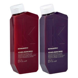 Kevin Murphy: Kevin Murphy YOUNG AGAIN Wash & Rinse 250ml Bundle