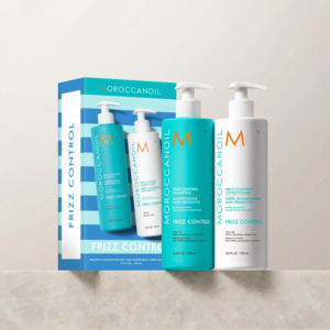 Moroccanoil: Moroccanoil Frizz Control Shampoo & Conditioner Gift Set 500ml