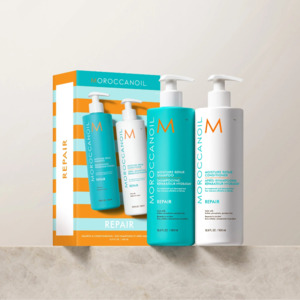 Moroccanoil: Moroccanoil Repair Shampoo & Conditioner Gift Set 500ml
