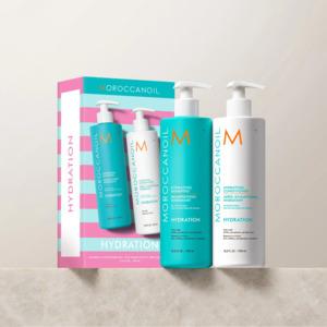 Moroccanoil: Moroccanoil Hydrating Shampoo & Conditioner Gift Set 500ml