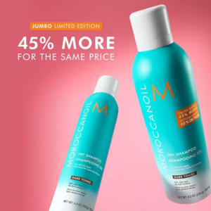 Moroccanoil: Moroccanoil Dry Shampoo Dark Tones (JUMBO 45% MORE) 375ml