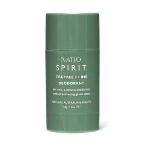 Natio: Natio Spirit Tea Tree + Lime Deodorant 50g