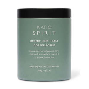 Natio: Natio Spirit Desert Lime + Salt Coffee Scrub 300g