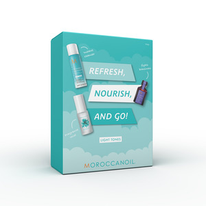 Moroccanoil Refresh, Nourish & Go Light Tones Gift Pack