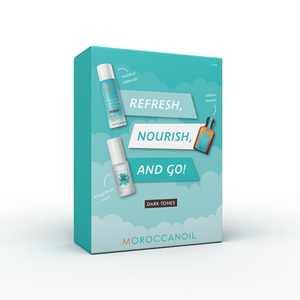 Moroccanoil Refresh, Nourish & Go Dark Tones Gift Pack