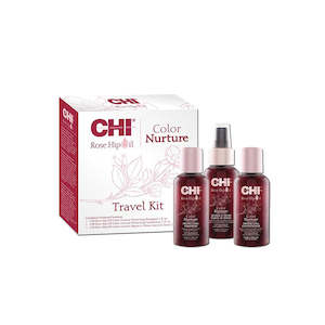 Chi Shampoo Conditioner: CHI Rose Hip Oil Travel Box Kit