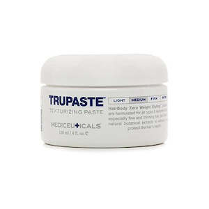 Hair Body Zero Weight Styling: Mediceuticals Trupaste Texturizing Paste 120ml