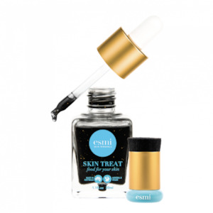 Esmi Skin Care: esmi Detoxifying Exfoliating Charcoal Serum + Charcoal Brush