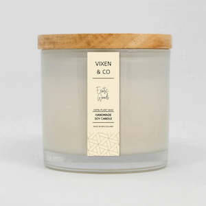 Vixen Co Candles: Vixen & Co Husky Candle - Exotic Woods