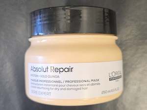 Treatment: Loreal  Absolut Repair Mask