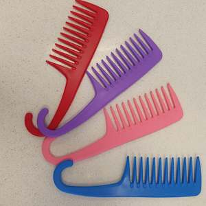 Brushes Combs: Shower Comb Loop Handle