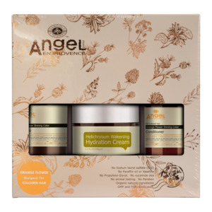 Angel Orange flower Christmas pack with helichrysum hydration cream