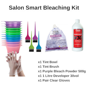 Salon Smart: Salon Smart 30Vol (9%) Purple Bleach Kit
