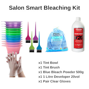 Salon Smart 20Vol (6%) Blue Bleach Kit