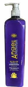 Purple Toning Shampoos And Conditioners: Angel Professional Deep Sea No Yellow Crystalline Conditioner 500ml