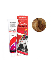 Home Hair Colour: Keratin Colour 8.83 Light Chocolate Golden Blonde 140g