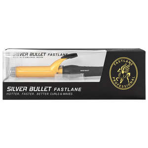 Silver Bullet Fastlane Gold Ceramic Curling Iron 32mm